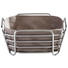 BROTKORB - Taupe/Silberfarben, Basics, Textil/Metall (21/9,5/21cm) - Blomus BROTKORB - Taupe/Silberfarben, Basics, Textil/Metall (21/9,5/21cm) - Blomus