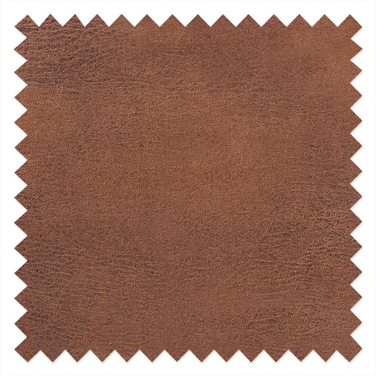 3-SITZER-SOFA GLASGOW in Lederlook Braun  - Braun, Design, Holz/Textil (197/82/90cm) - P & B
