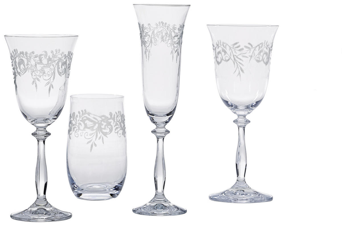 WEIßWEINGLAS-SET  6-teilig  - Klar, Trend, Glas (0,25l) - Novel