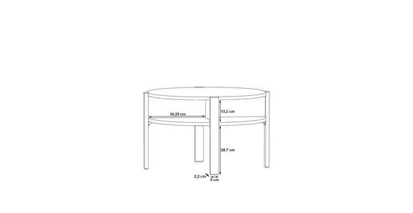 COUCHTISCH in Holzwerkstoff 74,4/74,4/45,5 cm  - Salbeigrün, Design, Holzwerkstoff (74,4/74,4/45,5cm) - Carryhome