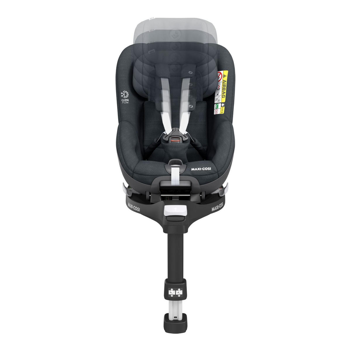 KINDERAUTOSITZ Pearl 360  - Anthrazit, Basics, Kunststoff/Metall (46/58/61cm) - Maxi-Cosi
