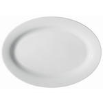 SERVIERPLATTE SUNSET 22/32 cm  - Weiß, Basics, Keramik (22/32cm) - Novel