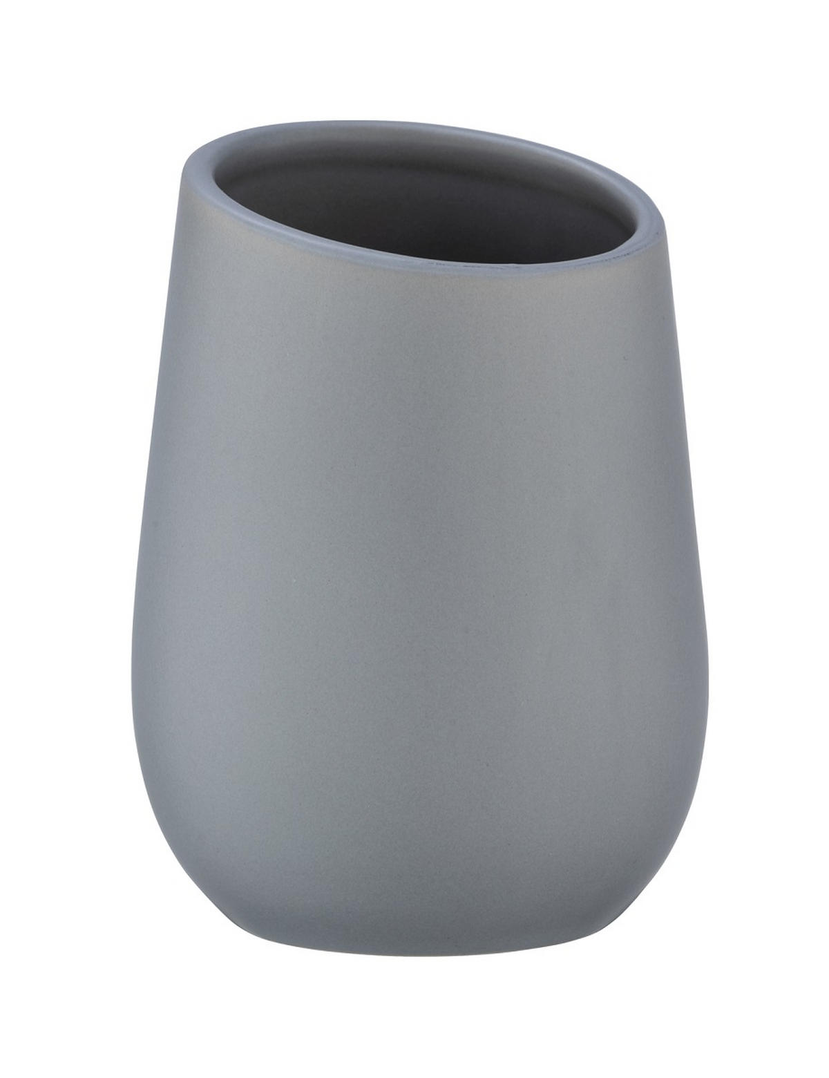 TANDBORSTGLAS keramik  - grå, Basics, keramik (8/11cm)