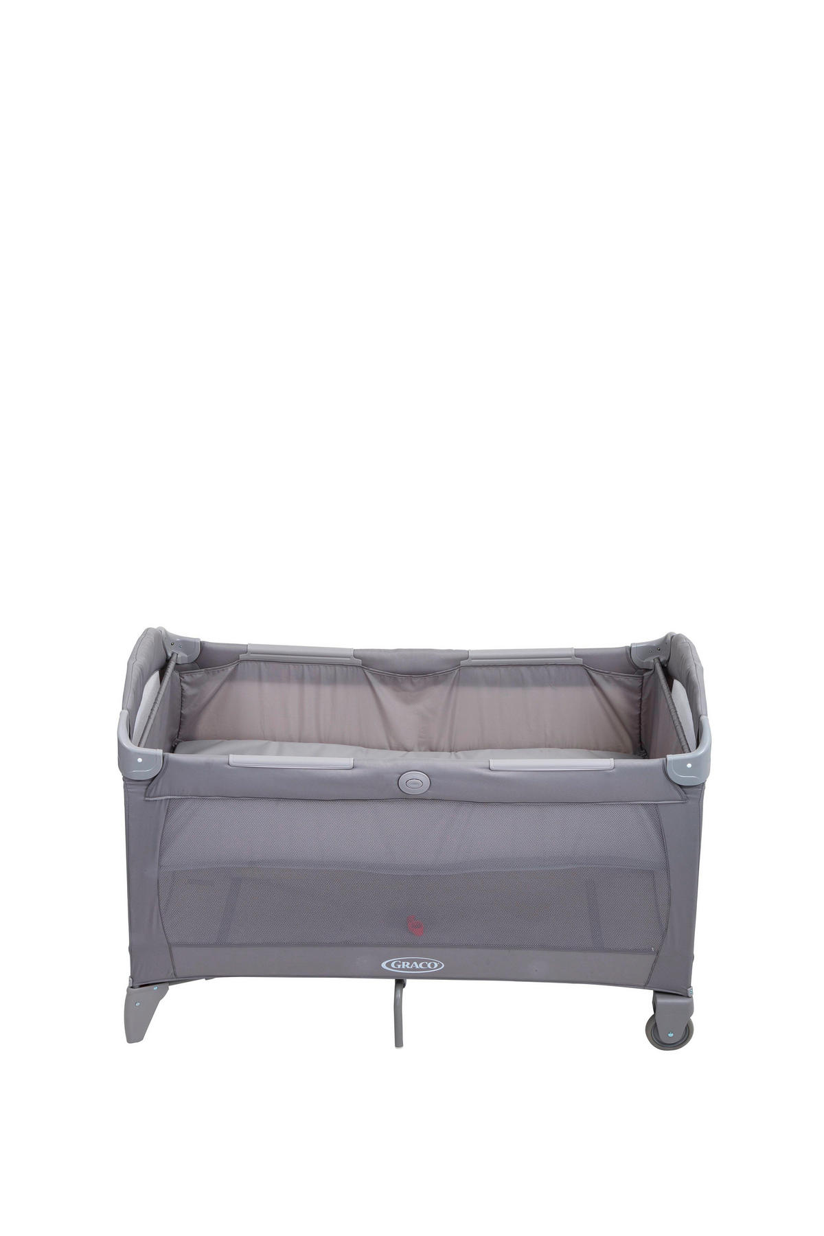 REISEBETT ROLL A BED Grau  - Grau, Basics, Kunststoff/Textil (66,5/85,5/120,7cm) - Graco