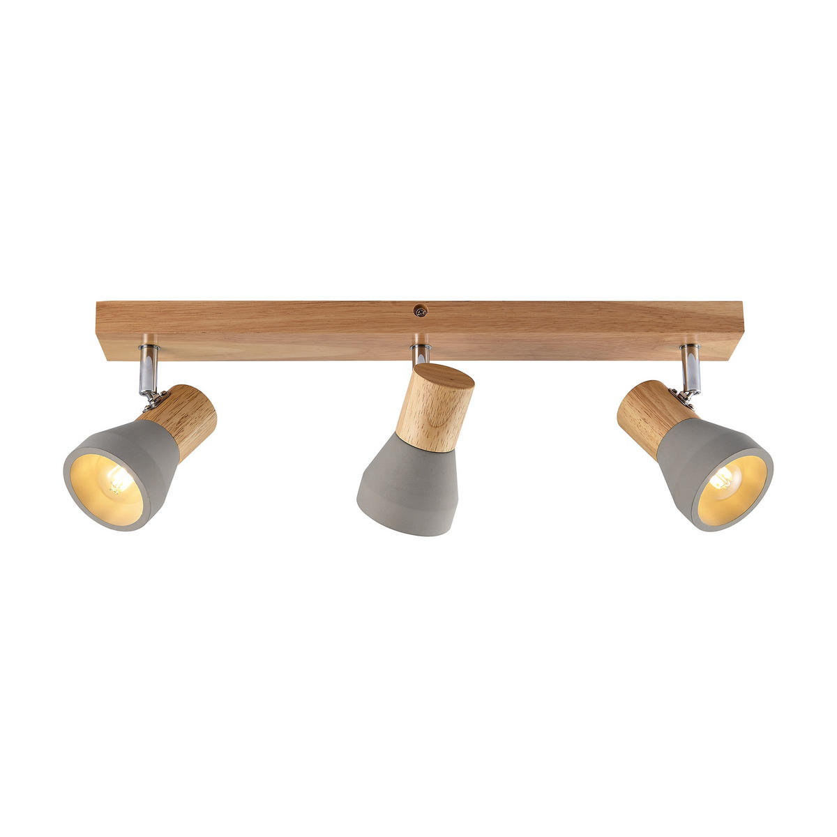 STRAHLER Alina 57/7,2/12,3 cm  - Eschefarben/Grau, Natur, Holz/Stein (57/7,2/12,3cm) - Novel