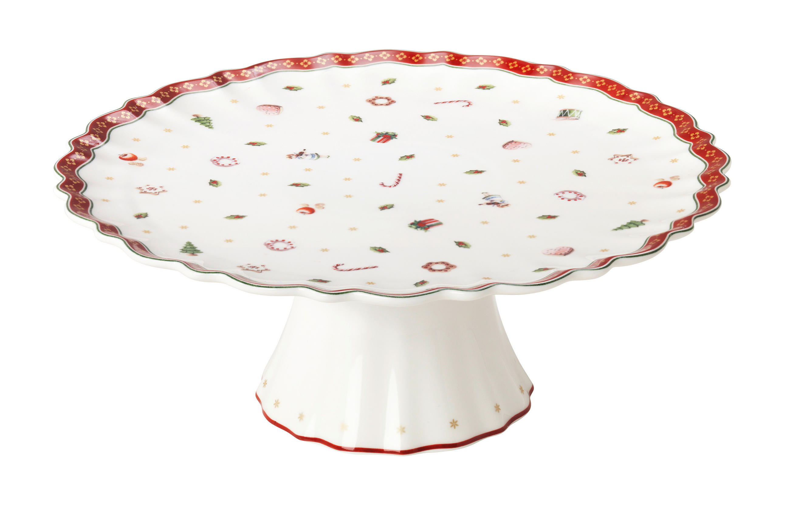 TORTENPLATTE - Rot/Multicolor, LIFESTYLE, Keramik (28/20cm) - Villeroy & Boch