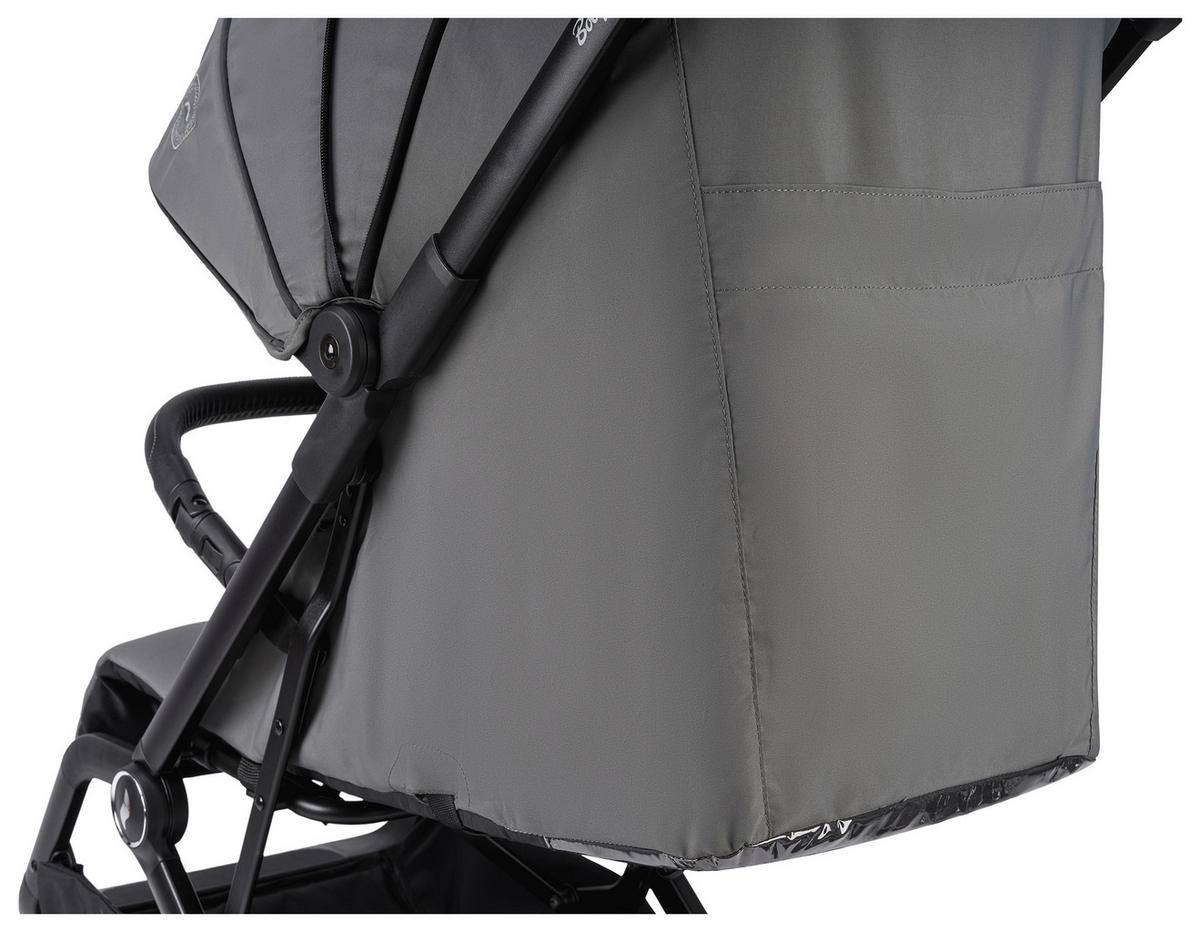 BUGGY Boogy 2 Stone  - Dunkelgrau/Schwarz, Basics, Textil/Metall (51/105/84,5cm) - Osann