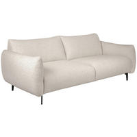 3-SITS SOFFA i beige  - beige/svart, Design, metall/trä (211/75/96cm) - Pure Home Comfort