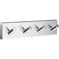 ZIDNI ČIVILUK  boja hroma  metal  - boja hroma, Dizajnerski, metal (17,8/3,9/4,5cm)