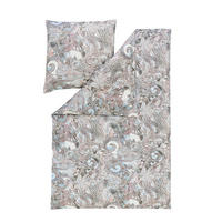 BETTWÄSCHE Atelier Interlock-Jersey 155/220 cm  - Grau/Hellblau, Design, Textil (155/220cm) - Estella