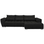ECKSOFA in Webstoff Anthrazit  304/218 cm  - Anthrazit/Silberfarben, MODERN, Kunststoff/Textil (304/218cm) - Carryhome