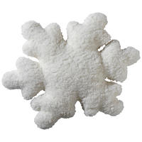 ZIERKISSEN  - Weiß, LIFESTYLE, Textil (50/54/10cm) - X-Mas