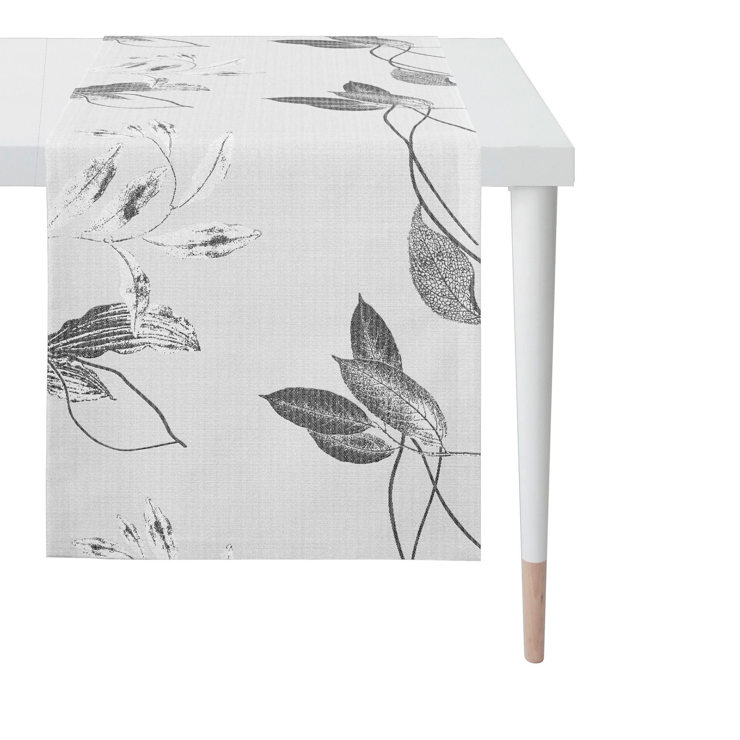 Ambiente BĚHOUN NA STŮL, 48/140 cm, černá, bílá