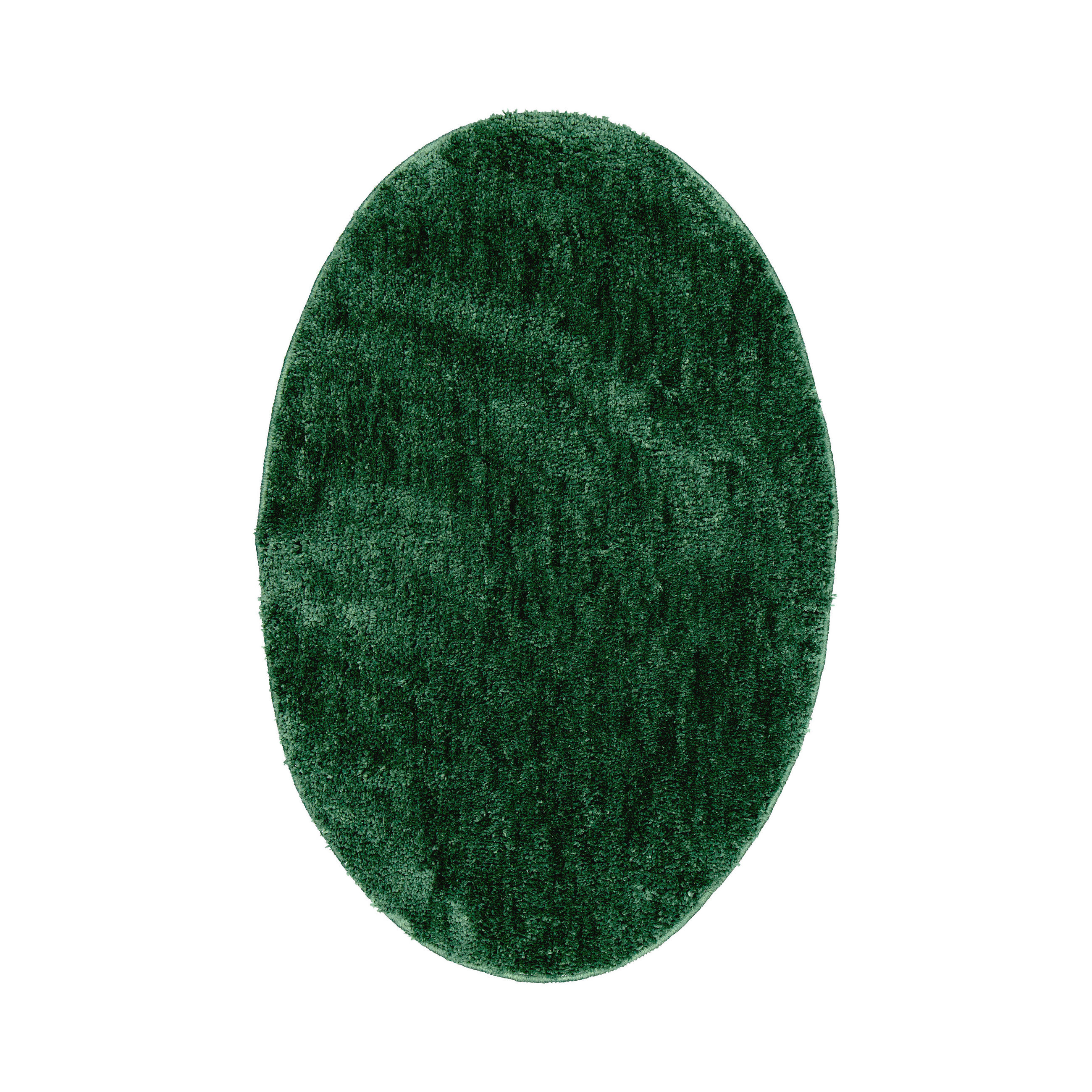 BADRUMSMATTA mörkgrön 60/90 cm  - mörkgrön, Basics, textil/plast (60/90cm)