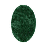 BADRUMSMATTA mörkgrön 60/90 cm  - mörkgrön, Basics, textil/plast (60/90cm)