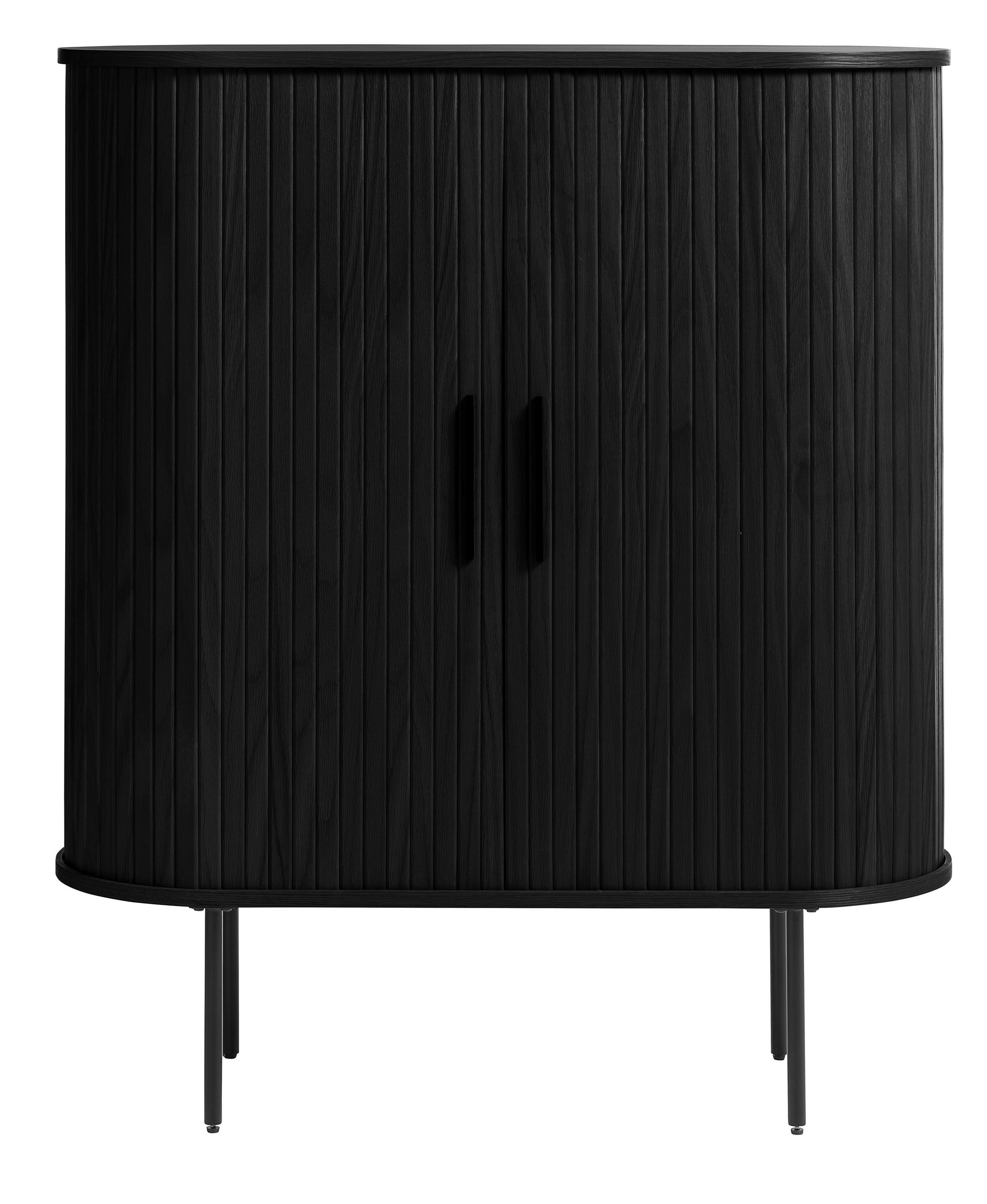 HIGHBOARD  in 100/118/40 cm  - Schwarz, Trend, Holz/Holzwerkstoff (100/118/40cm) - home24