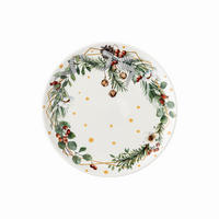 KROŽNIK ZA ZAJTRK   keramika        22/22/3 cm  - gozdno zelena, Basics, keramika (22/22/3cm) - Hutschenreuther