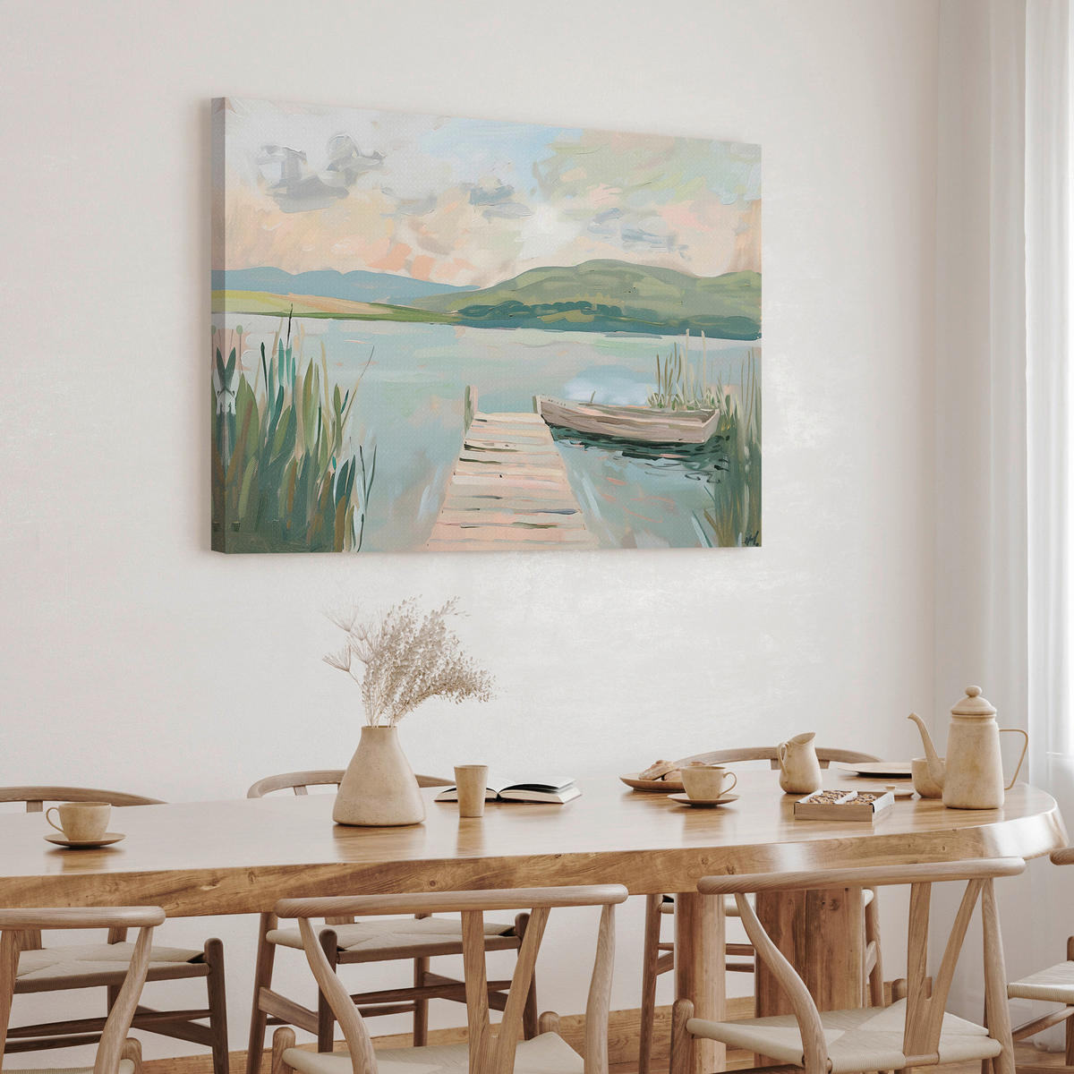 LEINWANDBILD Landschaft & Natur 70/100 cm  - Multicolor, Basics, Holz/Textil (70/100cm)