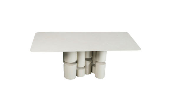 ESSTISCH in Metall, Keramik, Holzwerkstoff 200/100/76 cm  - Beige, Design, Keramik/Holzwerkstoff (200/100/76cm) - Belluti