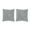 KISSENHÜLLEN-SET FJELLA 40/40 cm  - Salbeigrün, Basics, Textil (40/40cm)