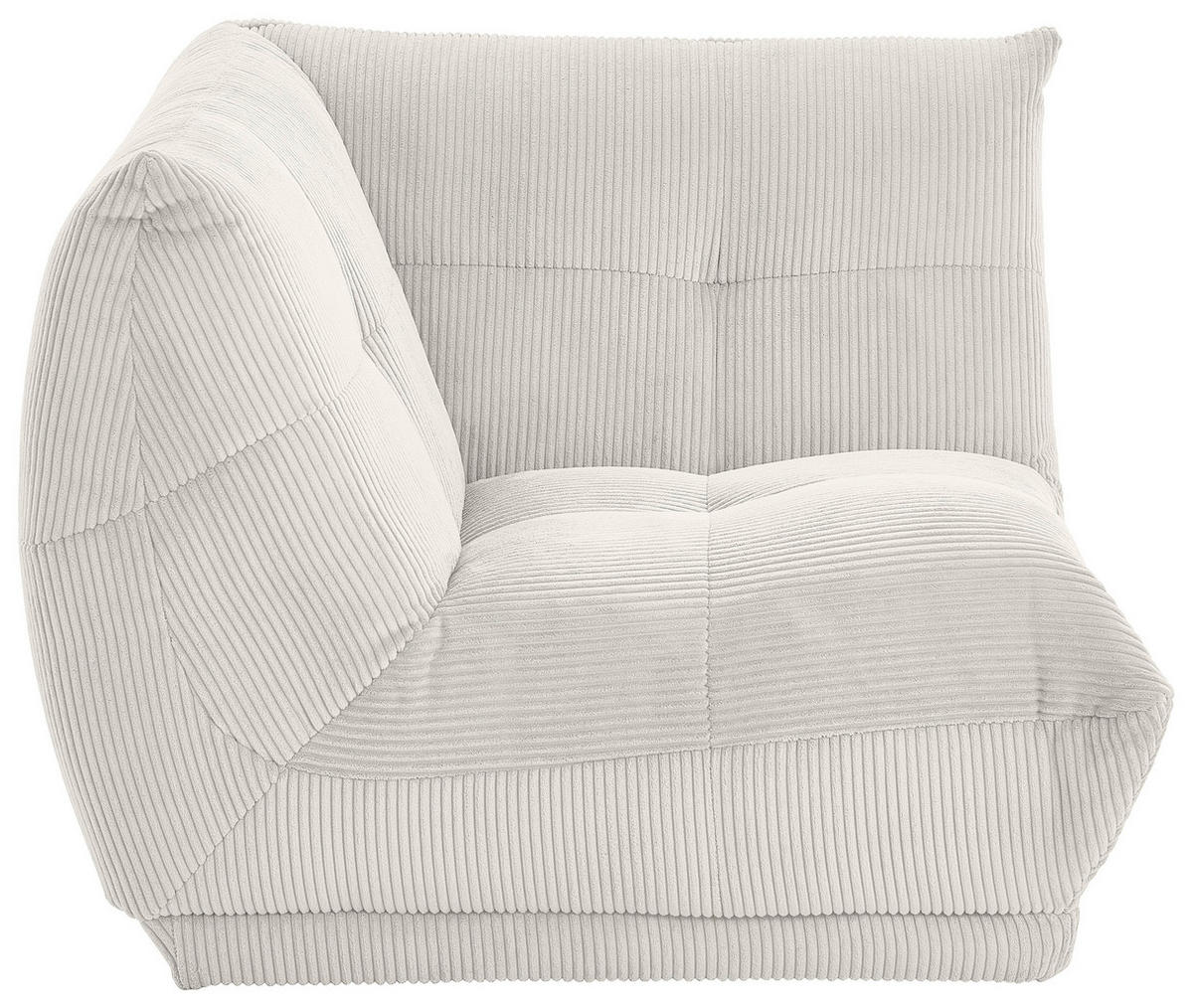 SOFFMODUL i manchester vit  - vit, Trend, textil (105/80/105cm) - Livetastic