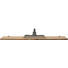 WANDBOARD Eiche Eichefarben, Naturfarben - Eichefarben/Naturfarben, KONVENTIONELL, Holz (118/2/23,5cm)