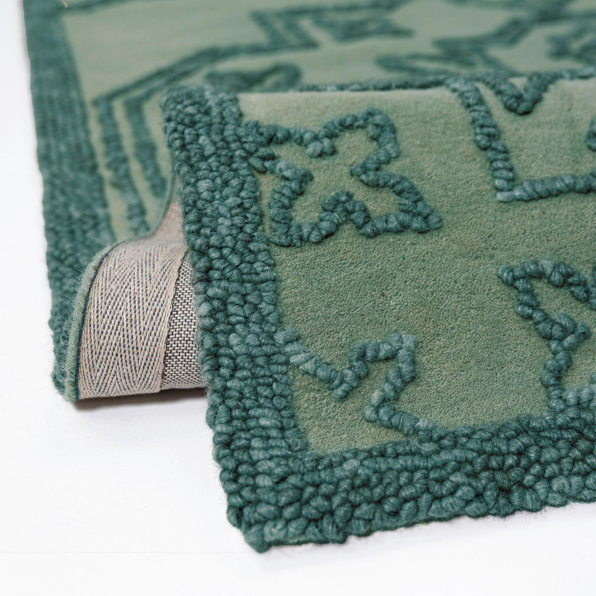 WOLLTEPPICH 140/200 cm Pastellblau  - Pastellblau, Basics, Textil (140/200cm) - Flair Rugs