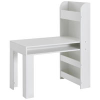 JUGENDSCHREIBTISCH 90/50/110 cm Stauraum  - Weiß, MODERN, Holzwerkstoff (90/50/110cm) - MID.YOU