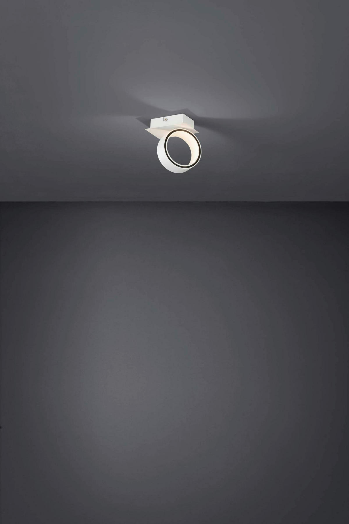 APLICĂ DE PERETE CU LED - alb, Konventionell, metal (8/13,5cm)