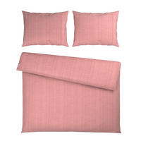 POSTELJNINA Mavie 200/200 cm saten srebrne barve, pink  - srebrne barve/pink, Konvencionalno, tekstil (200/200cm) - Esposa