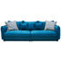 BIGSOFA in Textil Petrol - Petrol/Multicolor, Design, Textil (295/88/134cm) - Hom`in BIGSOFA in Textil Petrol - Petrol/Multicolor, Design, Textil (295/88/134cm) - Hom`in
