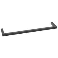 HANDTUCHHALTER Anthrazit  - Anthrazit, Design, Metall (40/1,5/8,5cm) - Dieter Knoll