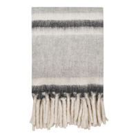 PLAID Carmel 130/170 cm  - Grau, Basics, Textil (130/170cm)