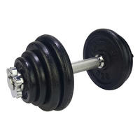 HANTELSET  - Schwarz, KONVENTIONELL, Metall (35/17,4/17,4cm)
