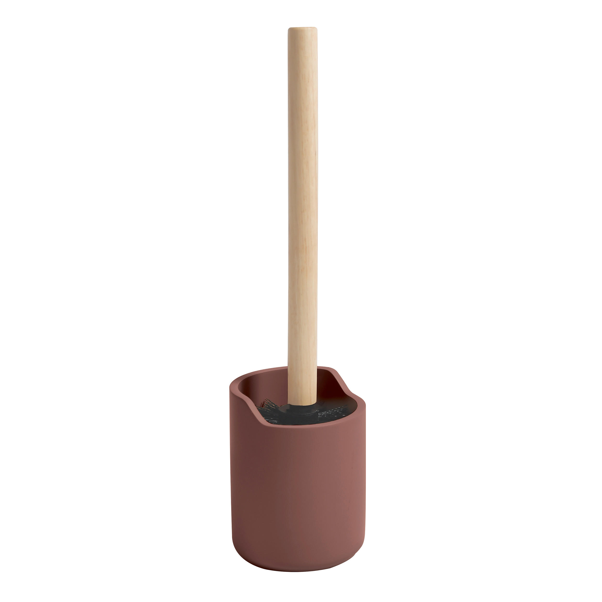 WC-BÜRSTENHALTER in   Kunststoff  - Beere, Basics, Kunststoff (9.4/37/9.4cm) - Spirella