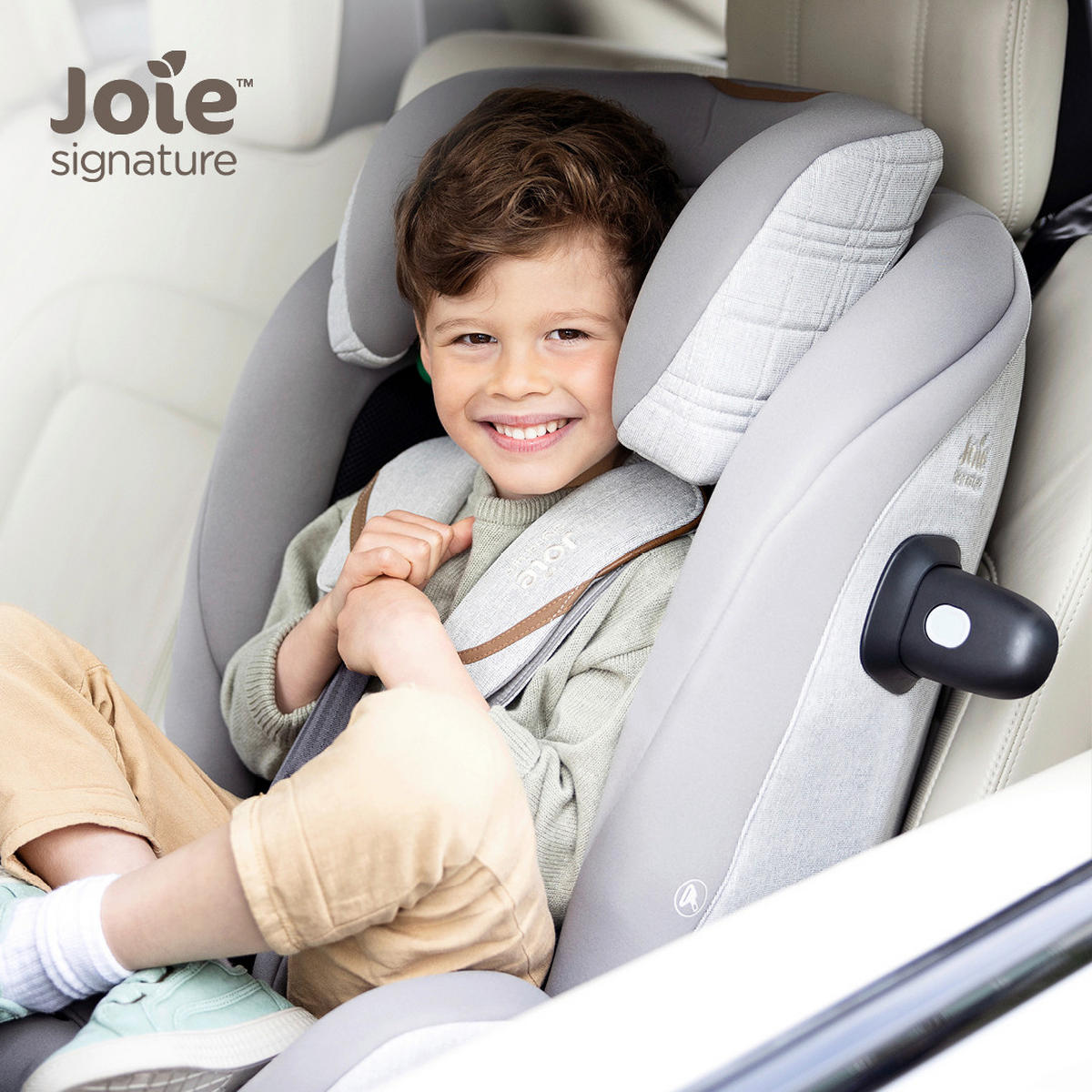 KINDERAUTOSITZ i-Plenti  - Schwarz, Basics, Textil (47-58/63-80/53-58cm) - JOIE SIGNATURE