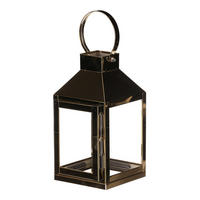 LAMPÁŠ kov, sklo - zlatá, Lifestyle, kov/sklo (11/10/20cm)
