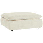 HOCKER Struktur Beige  - Beige/Schwarz, KONVENTIONELL, Kunststoff/Textil (115/42/85cm) - Hom`in