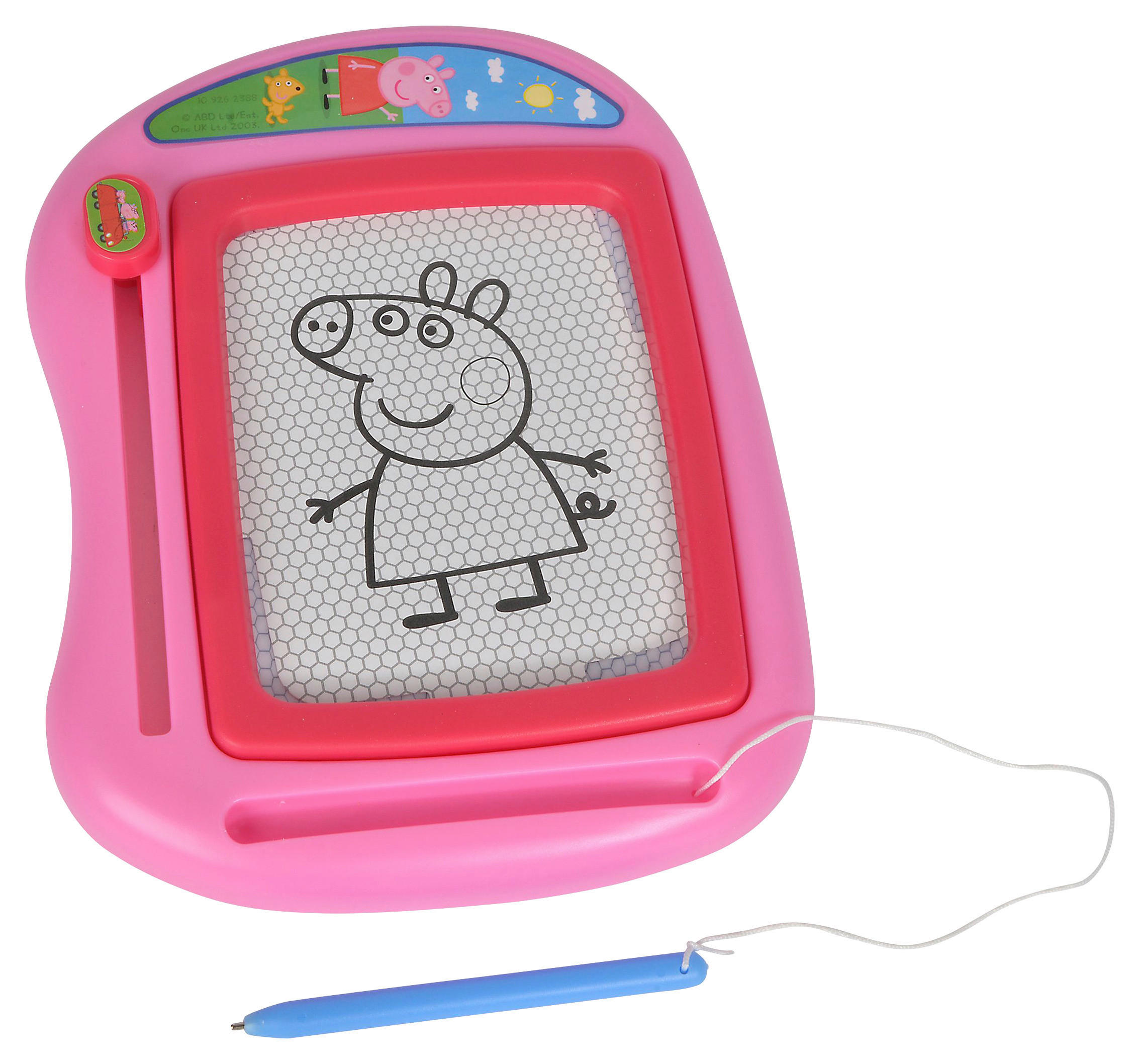 ČAROBNA PLOČA PEPPA PIG - pink/višebojno, Basics, plastika (1,5/17/25cm) - Simba