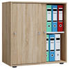 AKTENSCHRANK 70/74/37 cm  - Sonoma Eiche, Basics, Holzwerkstoff (70/74/37cm) - MID.YOU
