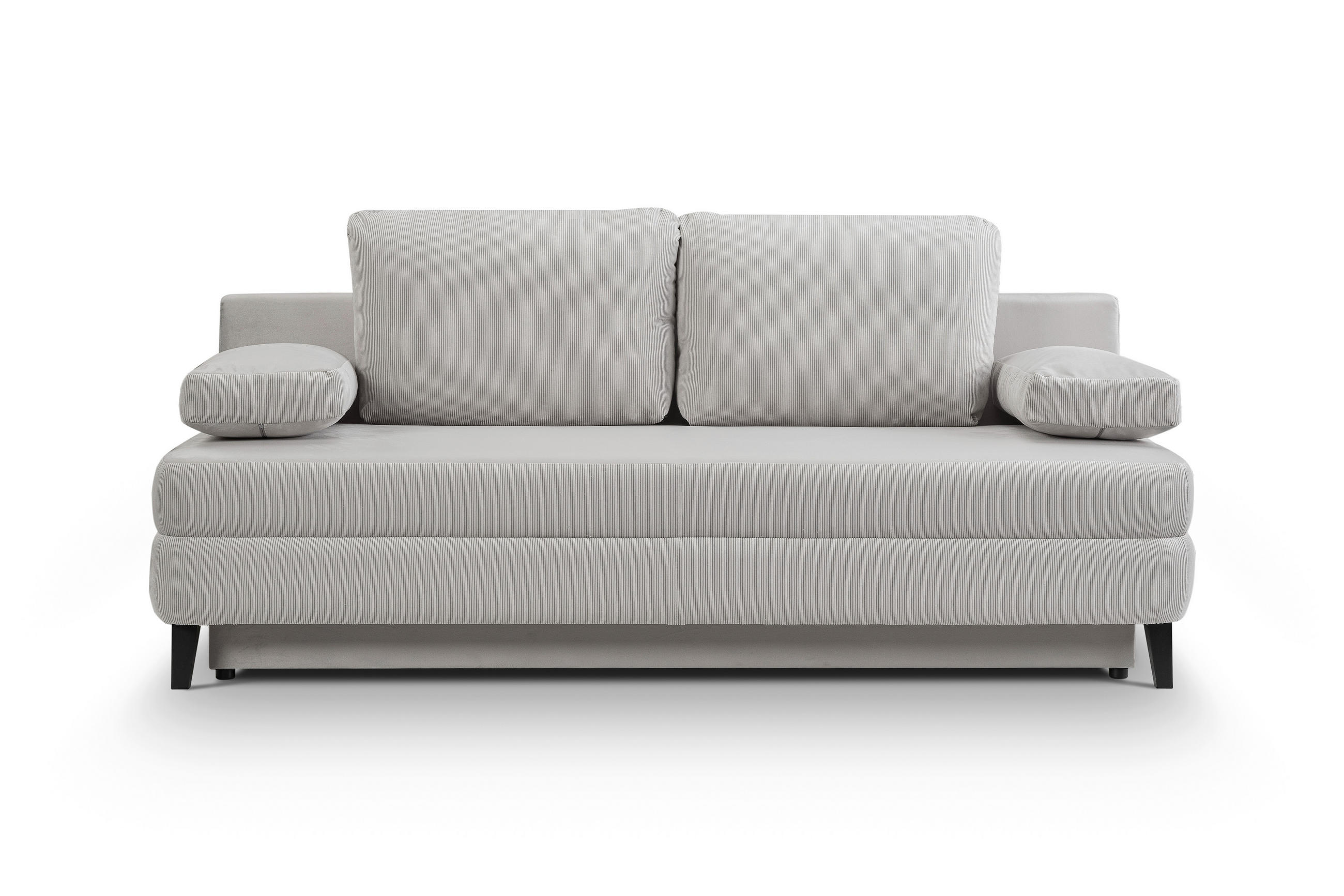 Mid.you Schlafsofa Sorto Hellgrau 200x91x100 cm