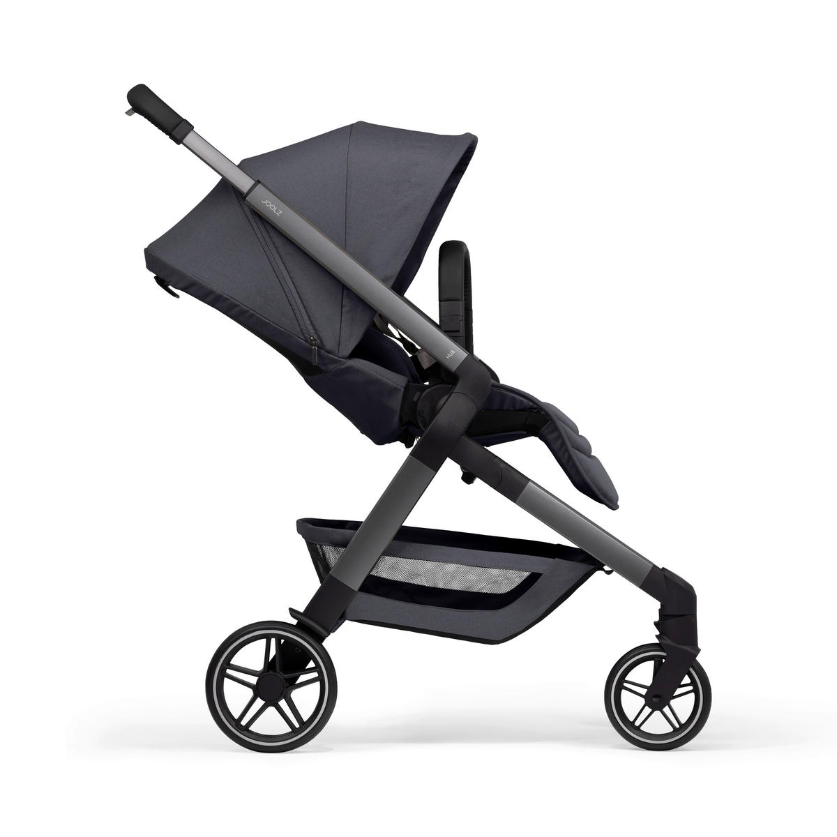 KINDERWAGEN  Hub2  Stone Grey  - Dunkelgrau, Basics, Textil (9,3null) - Joolz