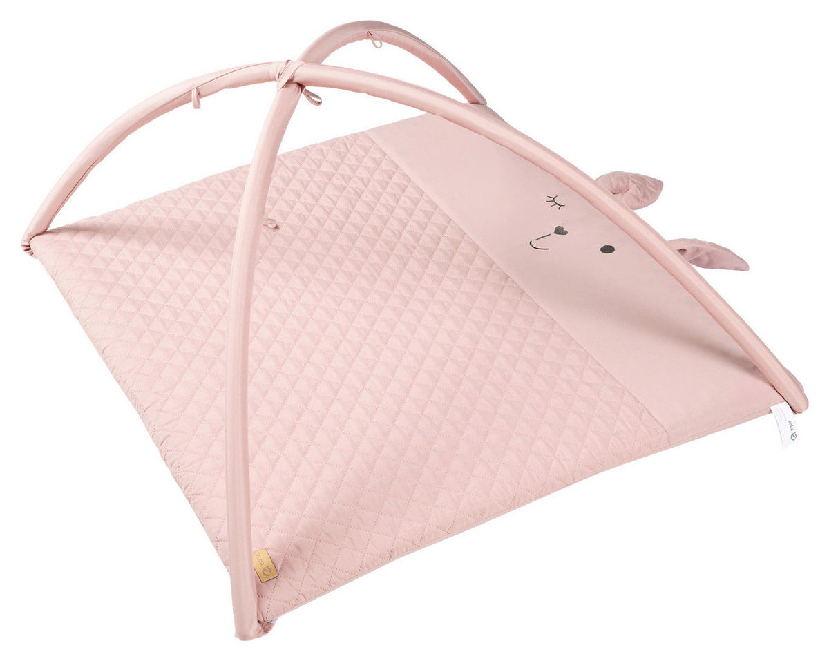 Krabbeldecke Roba Style  - Hellrosa, Konventionell, Textil (85/45/75cm) - Roba