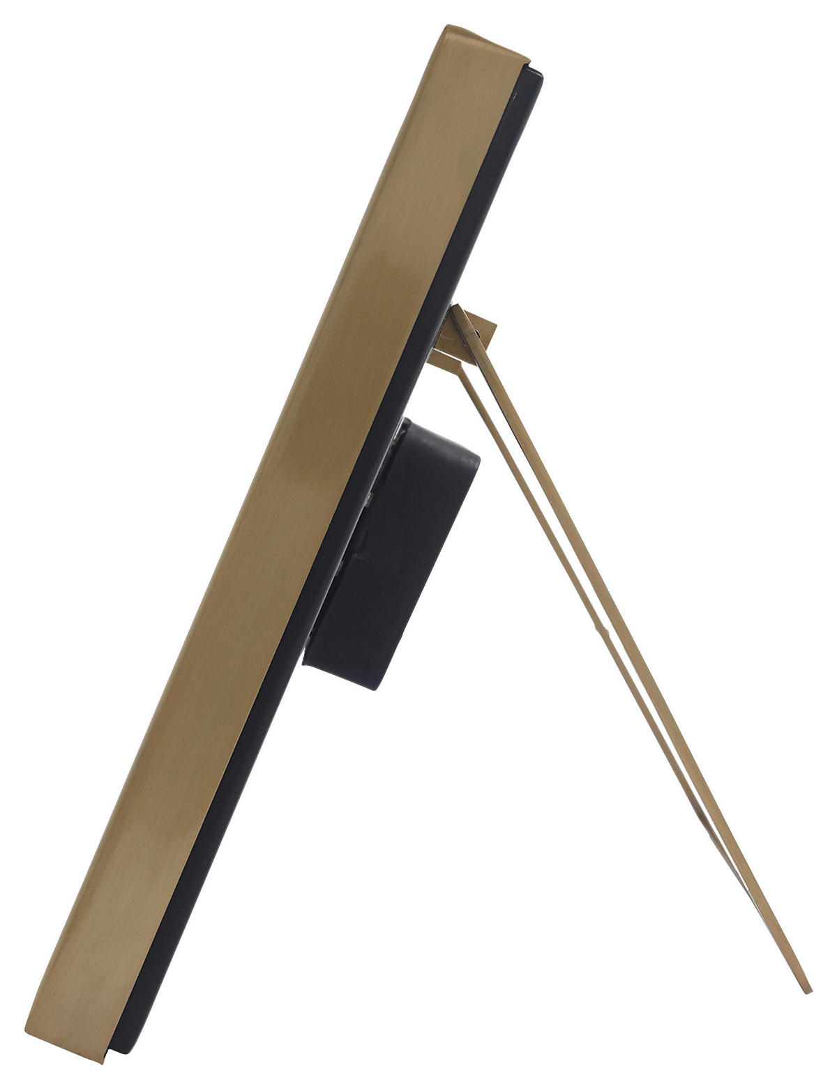 TISCHUHR 3/21/21 cm   - Goldfarben/Schwarz, Trend, Metall (3/21/21cm) - Kayoom