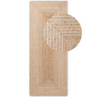 LÄUFER 80/200 cm Juno  - Goldbraun/Creme, Natur, Textil (80/200cm) - Hanse Home