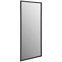 OGLINDĂ DE PERETE 70/160/2,5 cm    - negru, Design, metal/material pe bază de lemn (70/160/2,5cm) - MID.YOU