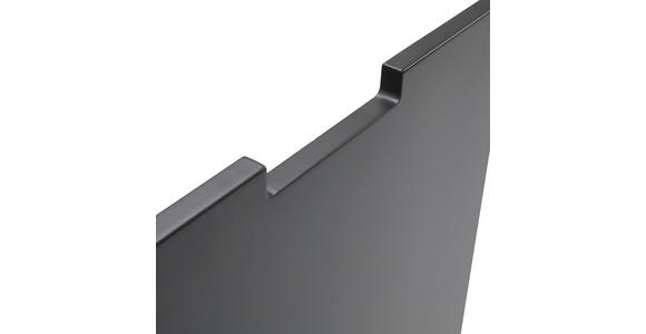 SIDEBOARD in 180/79/40 cm - Anthrazit/Schwarz, Design, Holzwerkstoff/Metall (180/79/40cm) - Novel