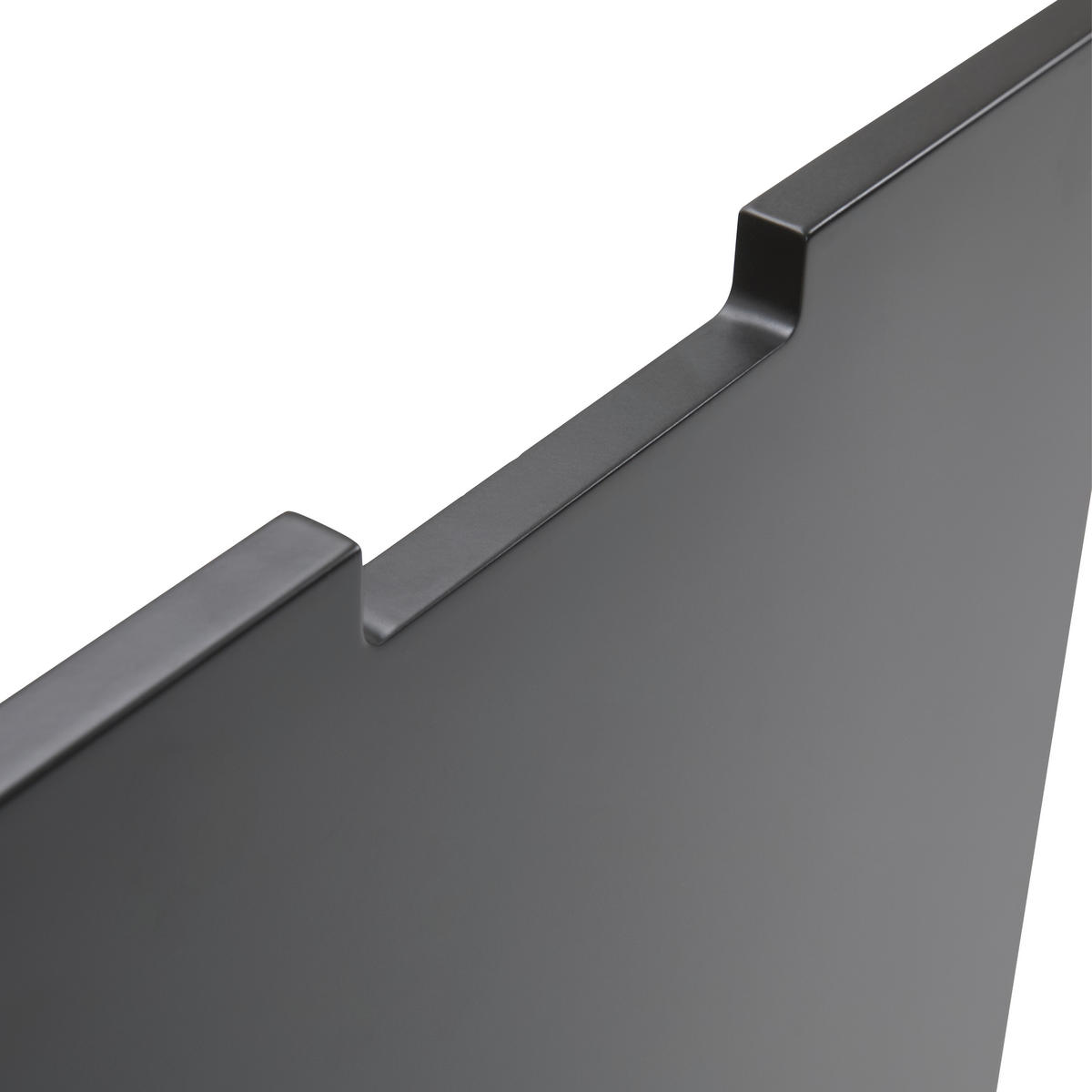 SIDEBOARD 180/79/40 cm  in Anthrazit, Schwarz  - Anthrazit/Schwarz, Design, Holzwerkstoff/Metall (180/79/40cm) - Novel