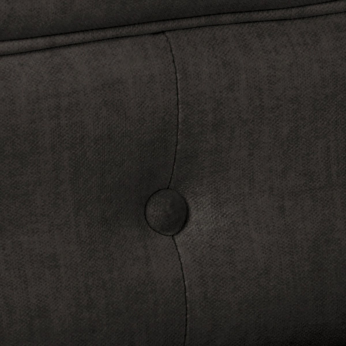 ECKSOFA Laura in Mikrofaser Anthrazit  284/182 cm  - Anthrazit/Braun, Design, Holz/Textil (284/182cm) - P & B