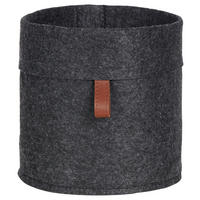 HYLLKORG i brun, mörkgrå  18/18 cm  - mörkgrå/brun, Trend, textil (18/18cm) - Landscape